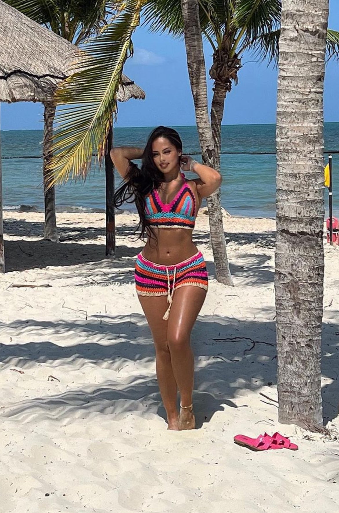 Miami Crochet Short Set